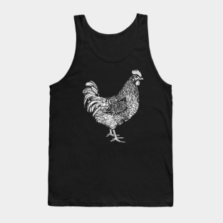 Chicken Hen Farm Love Tank Top